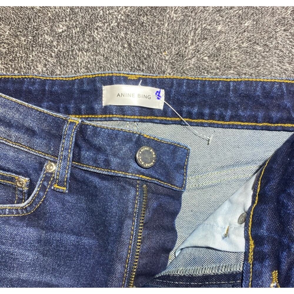 NWOT Anine Bing Dark Wash Skinny Jeans ( 26 ) - Picture 3 of 6